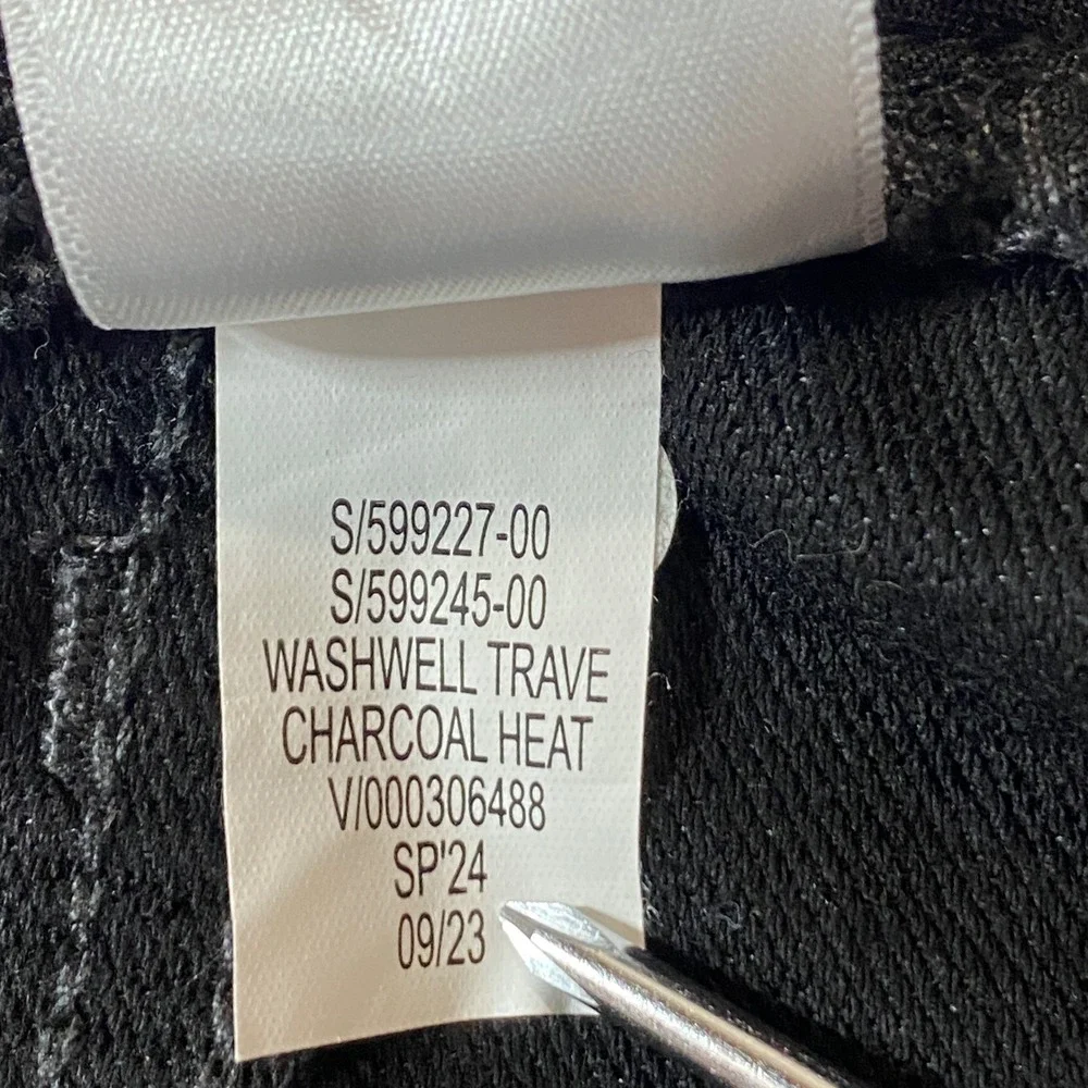 Banana‎ Republic Travel Jean Athletic Fit Charcoal Gray Pants 32x (inseam 24.4